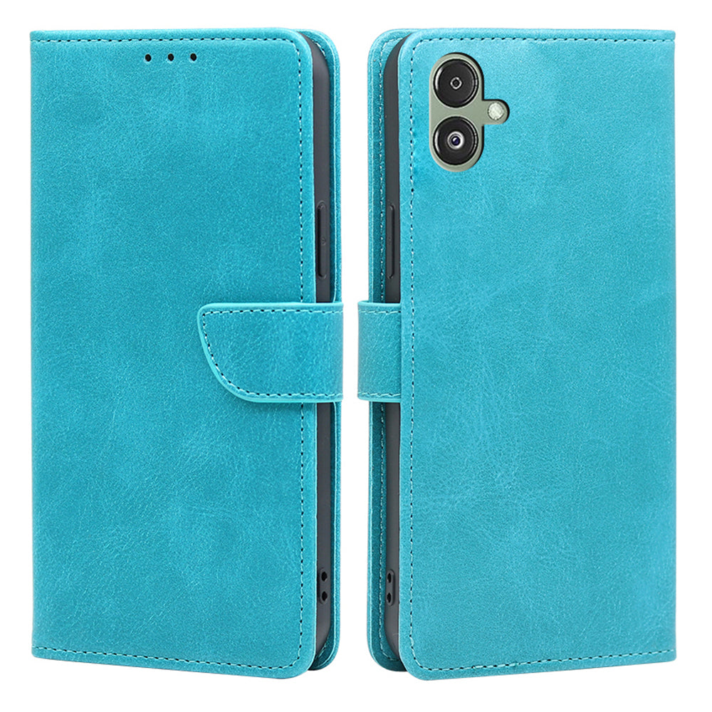 For Samsung Galaxy F14 5G Magnetic Protective Cover Calf Texture Stand Wallet PU Leather TPU Phone Case For Samsung Galaxy F14 5G Magnetic Protective Cover Calf Texture Stand Wallet PU Leather TPU Phone Case